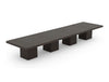 T45 Rectangular Shaped Meeting Room Table with Cube Legs 2