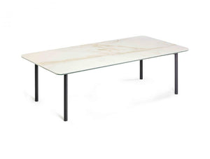 Tag Porcelain Rectangular Top Table