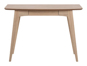 Theodore Home Office Desk White Pigmented Oiled Oak 4