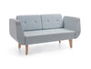 U Floe 2 Seater Upholstered Sofa