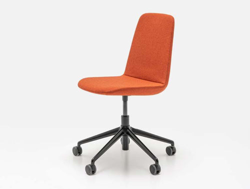 Ulti Height-Adjustable Chair on 5-Star Base with Castors