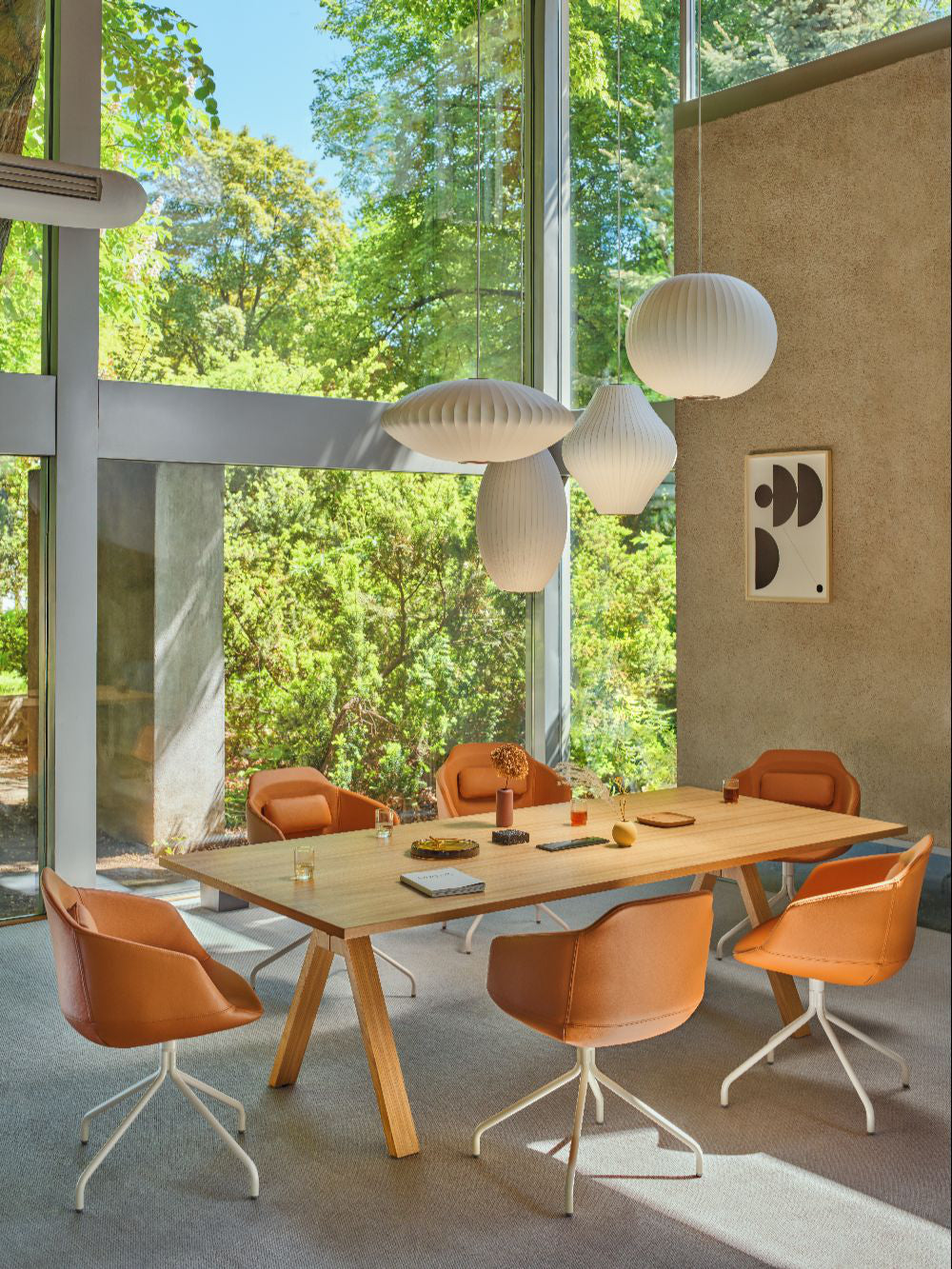 Ultra Office Chair with Wooden Table in Modern Office Setting 2