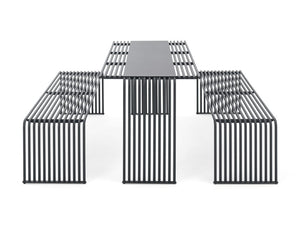 Urbantime .015 Outdoor Rectangular Metal Table