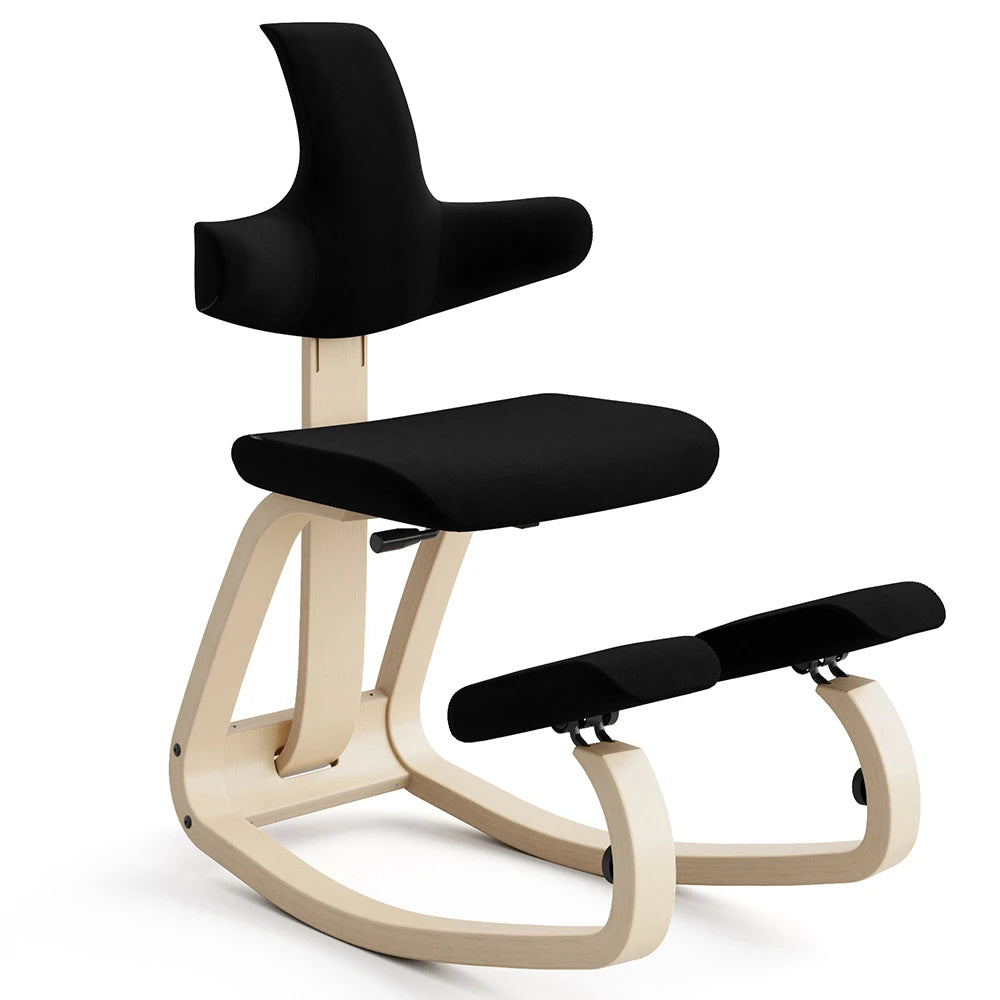 Varier Thatsit Balans Kneeling Chair Wood Revive1 194