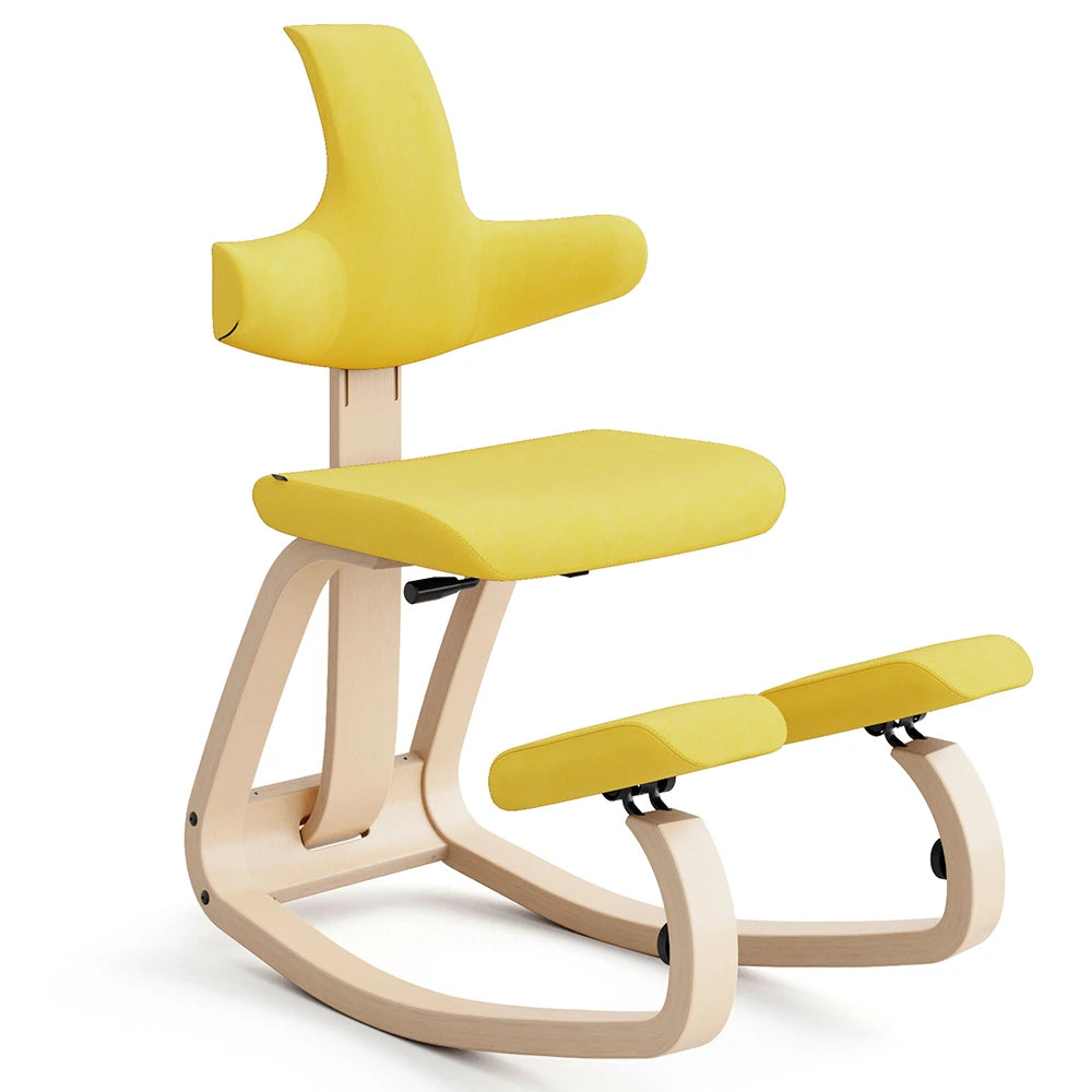 Varier Thatsit Balans Kneeling Chair Wood Revive1 424