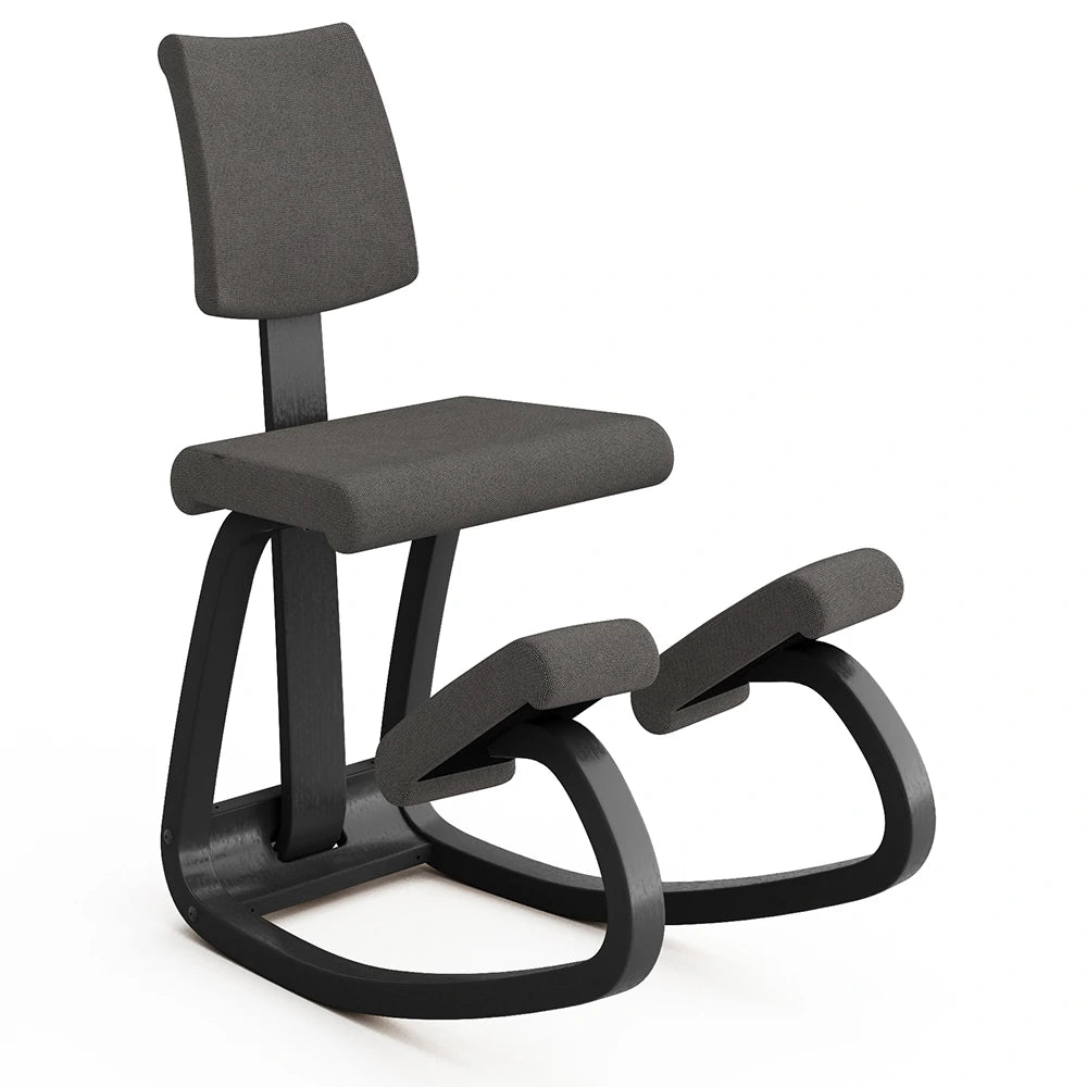 Varier Variable Plus Kneeling Chair Black Revive1 164