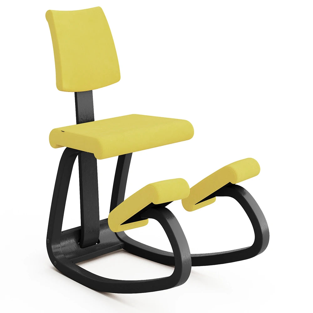 Varier Variable Plus Kneeling Chair Black Revive1 164