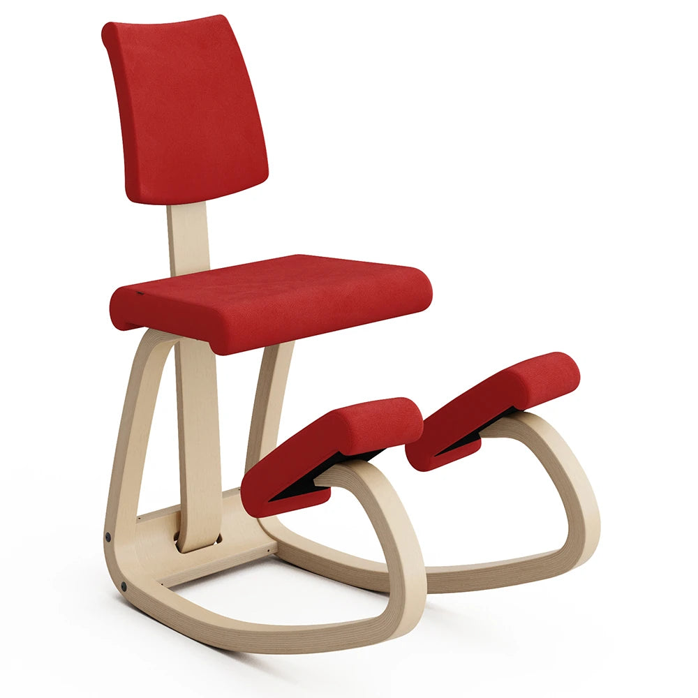Varier Variable Plus Kneeling Chair Wood Revive1 634