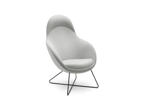 Vieni High Backrest Lounge Chair 4