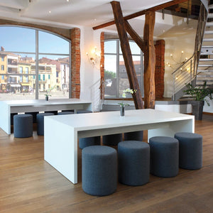 Volt And Square Square 90 Degree Corner Section Pouffe 4