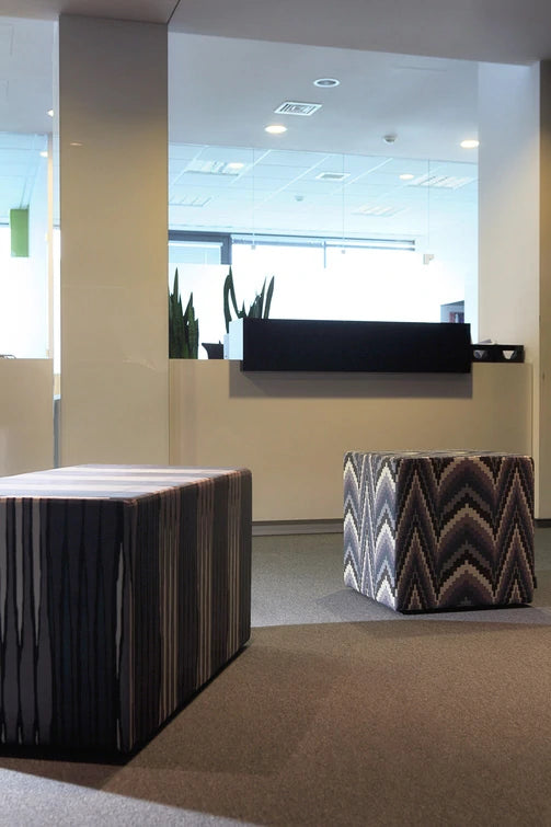 Volt And Square Square 90 Degree Corner Section Pouffe 5