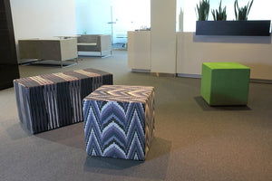 Volt And Square Square Pouffe  Rectangular   1500 Mm Wide  3