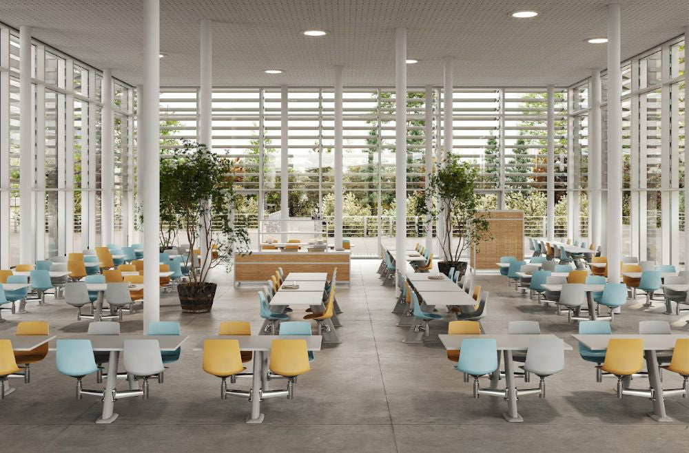 Wings Auditorium Seating in Breakout Setting