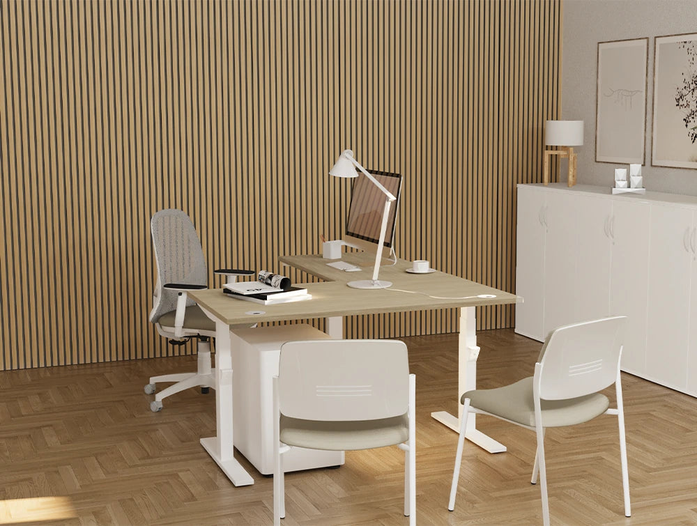 Board Room with Wooden Slats 3