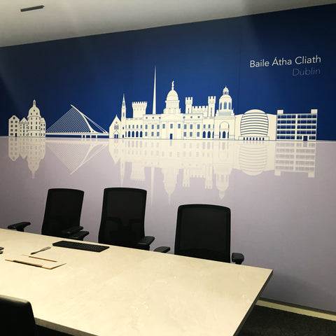 Acoustic Celing Lighting in Meeting Room