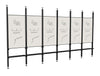 Decora Modular Glassboard Zoning System with Shelves