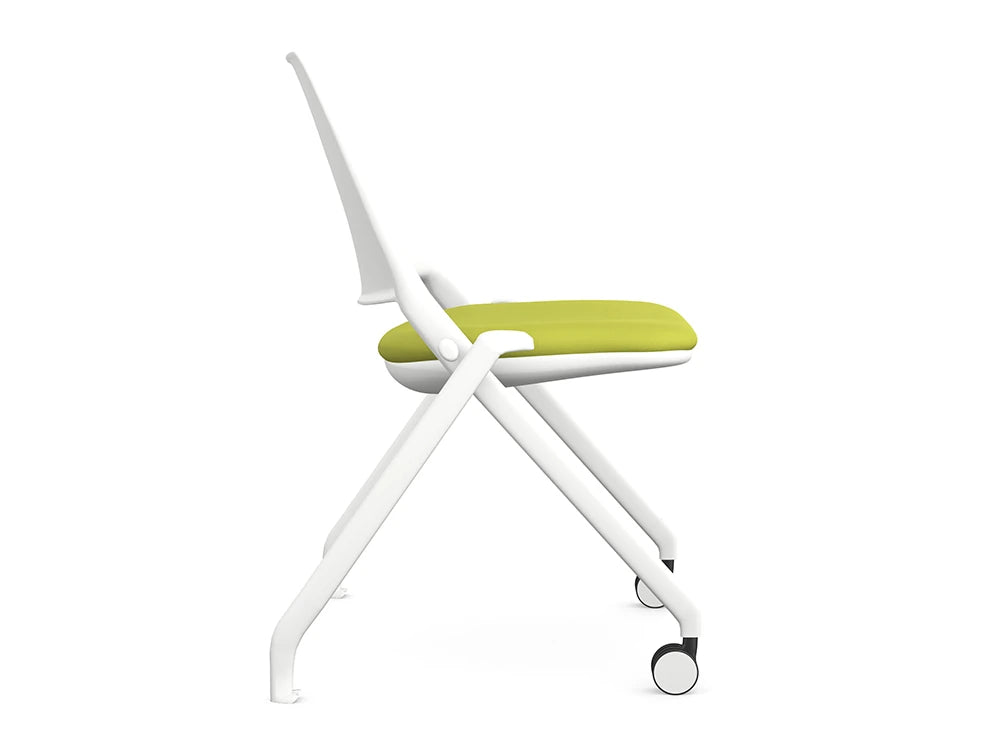WsD Flex Folding Upholstered Chair with 2 Castors 3