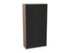 WsD Key 5 Level Sliding Door Storage Coffee Oak