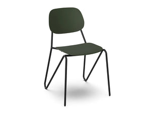 Ws.D Line Chair with Curved Legs