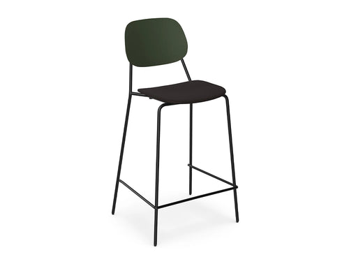 Ws.D Line High Stool with Padded Seat