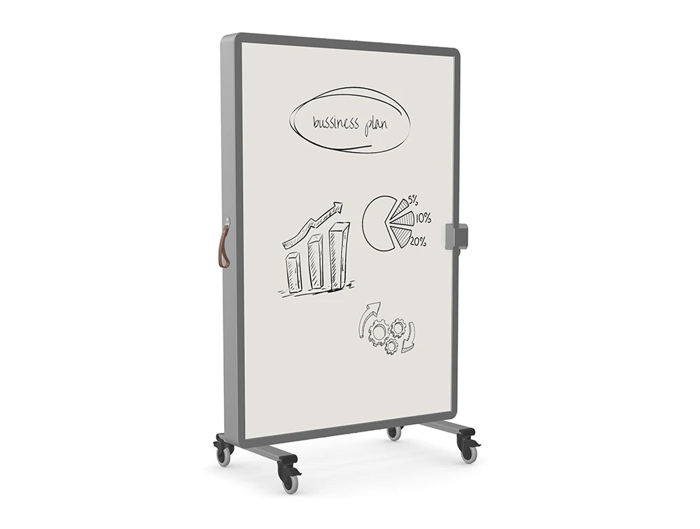 Ws.D Spry Mobile Wall Whiteboard & Pinboard